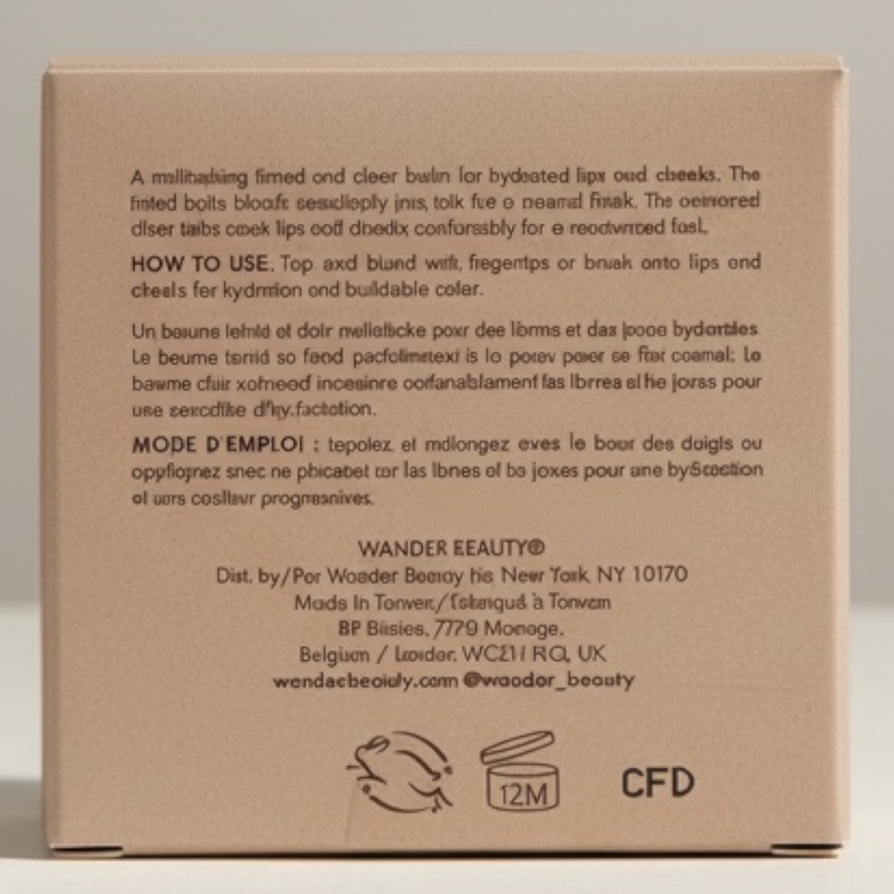 Wander Beauty Suite Talker Lip & Cheek Duo Cream Blush & Lip Balm NEW IN BOX NIB - Picture 10 of 14